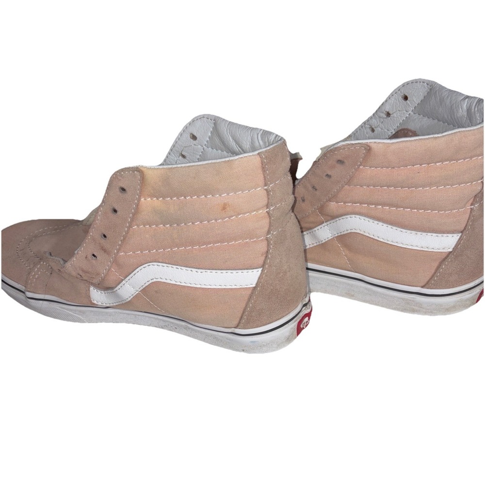 VANS SK8-Hi Light Pink High Tops Women's 7.5 Men's 6.0 Skating Shoes Canvas